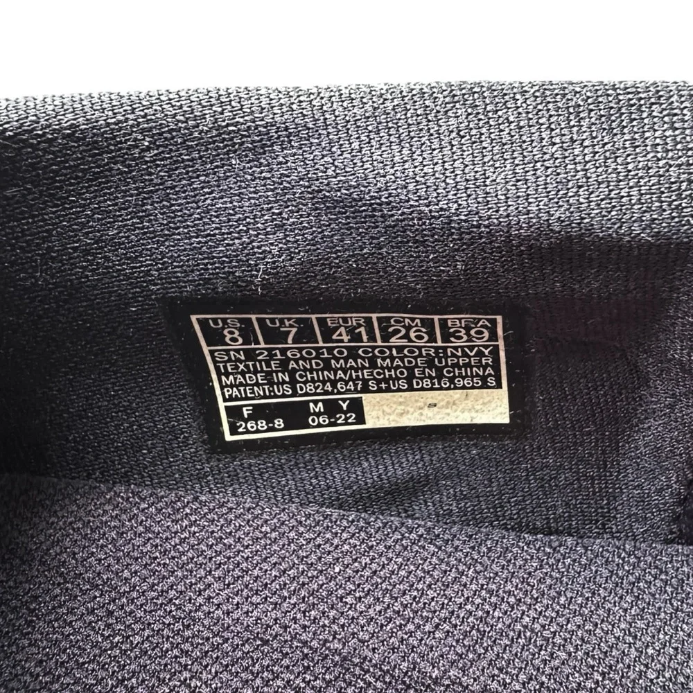 Skechers Go Walk Goga Max Slip On Shoes in Navy | 8 - Picture 7 of 9